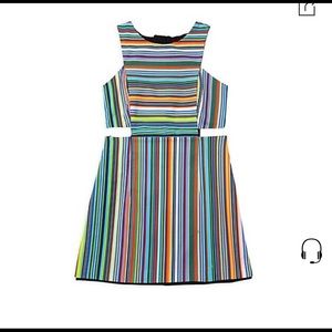 Milly minis girls cut out dress